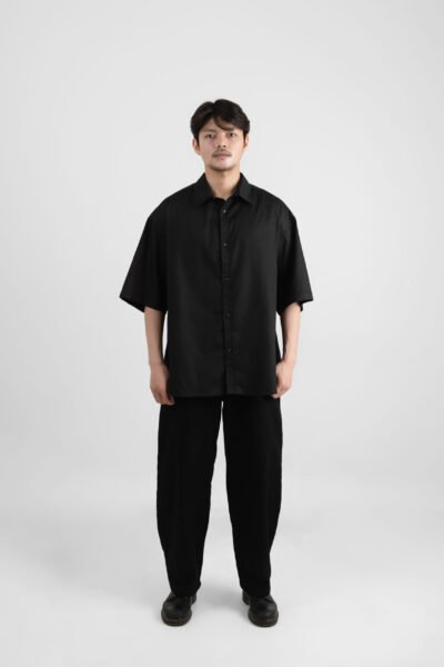 NUMA - Kemeja Pendek Oversize Unisex Cotton Twill