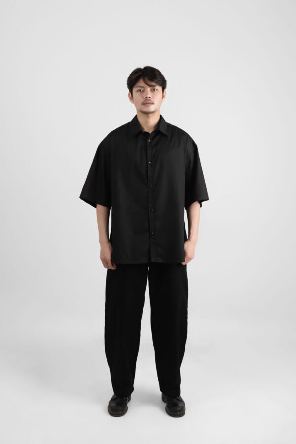 NUMA - Kemeja Pendek Oversize Unisex Cotton Twill