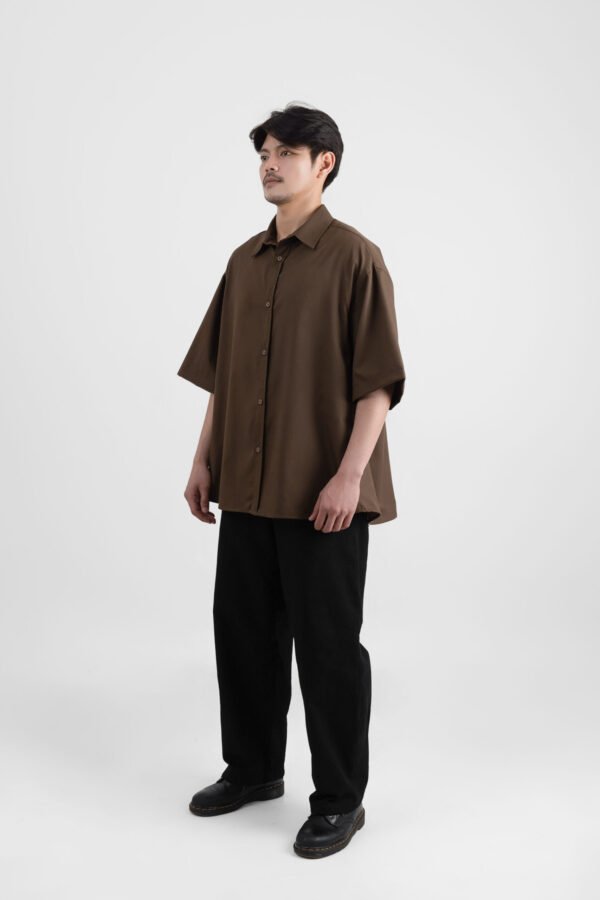 NUMA - Kemeja Pendek Oversize Unisex Viscose Twill